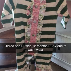 Ricrac And Ruffles Romper